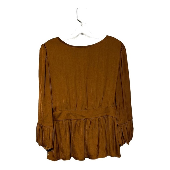 Scotch & Soda Medium V-Neck Peplum Top - Picture 5 of 7